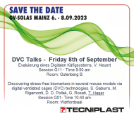 DVC® Innovations Spotlighted at GV-Solas Conference in Mainz, September 2023