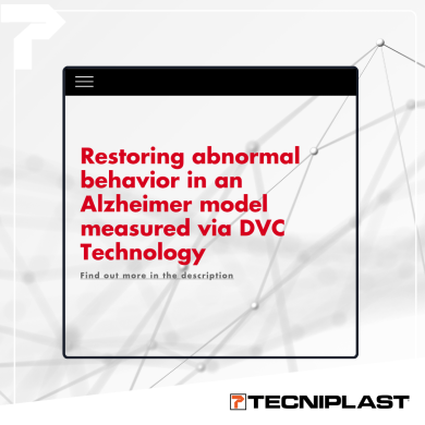 Restoring abnormal behavior in an Alzheimer model measured via DVC® Technology