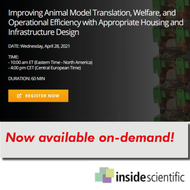 A fantastic webinar on Cage Components, Cage changing frequency and facility Design and their impact to data reporting and reproducibility!